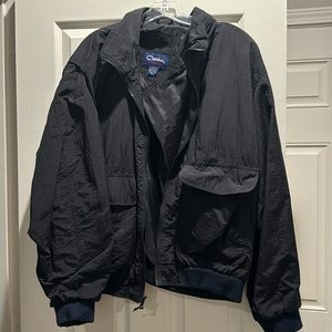 Men’s windbreaker jacket with hood